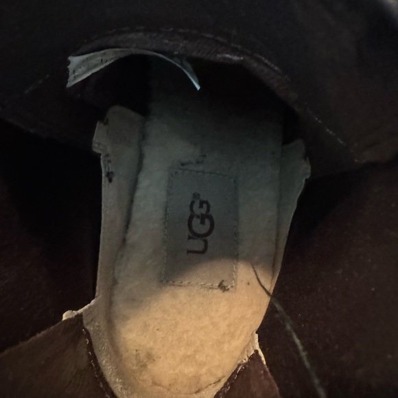 Women’s Ugg wedge shoes black size 6 lovely - Picture 11 of 15